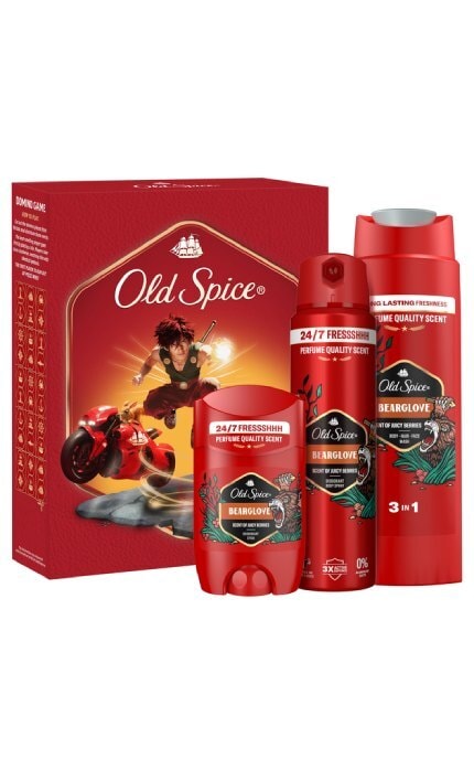 OLD SPICE-Подарунковий набір Old Spice Anime Bearglove-8006530006224