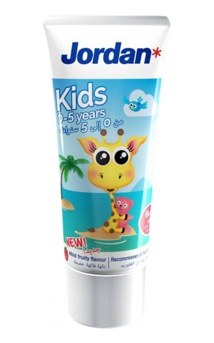 JORDAN-Зубна паста Jordan Kids 0-5 років 50 мл-7046110071519