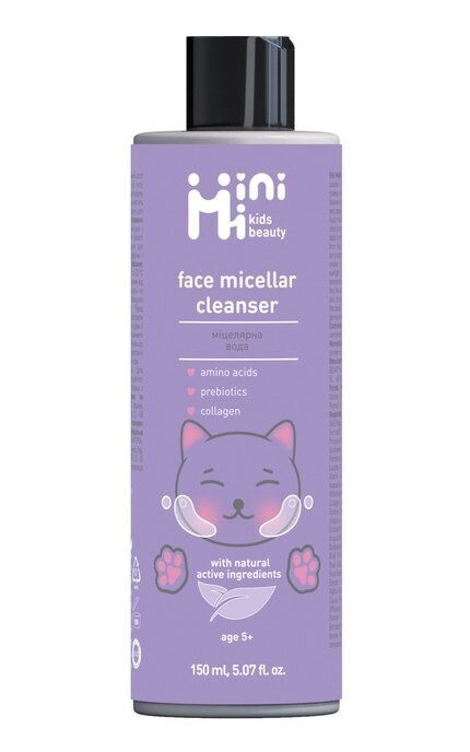 MINIMI KIDS BEAUTY-Мицеллярная вода MiniMi для детей 150 мл-4820185227988