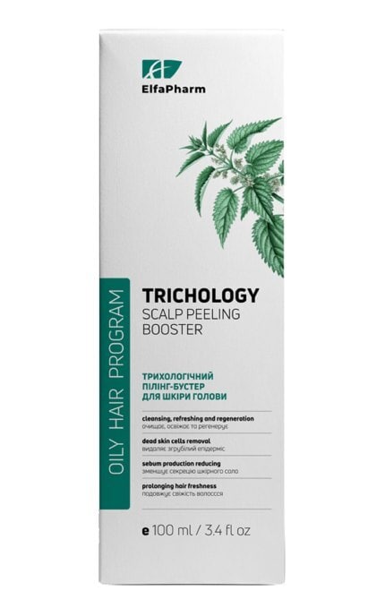 OILY HAIR-Пилинг-бустер для кожи головы Elfa Pharm Oily Hair трихологический 100 мл-5901845509916