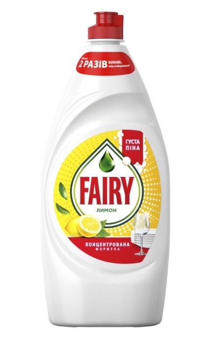 FAIRY-Засіб для ручного миття посуду Fairy Лимон 900 мл-8006530111409