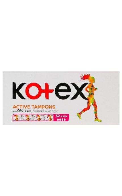 KOTEX-Тампоны Kotex Active Супер 32 шт-5029053586014