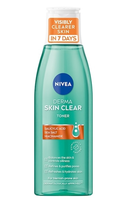 NIVEA-Тонік для обличчя Nivea Derma Skin Clear, 200 мл-9005800361536