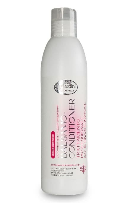 GIARDINI DI BELLEZZA-Бальзам-кондиціонер Bellezza Iardini Bond Restore Salon Treatment 250 мл-8019653056342