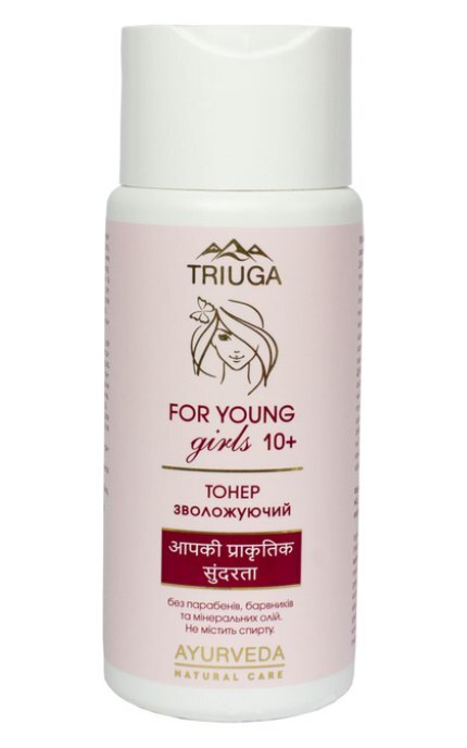 FOR YOUNG-Тонер для обличчя Triuga Ayurveda For Young Girls Зволожуючий 200 мл-4820164641880