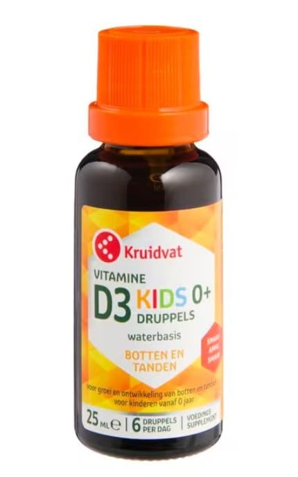 KRUIDVAT-Витамин D3 Kruidvat капли для детей 25 мл-8719179069047