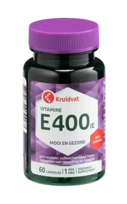 KRUIDVAT-Витамин Е-400 Kruidvat капсулы 60 шт-8719179070067