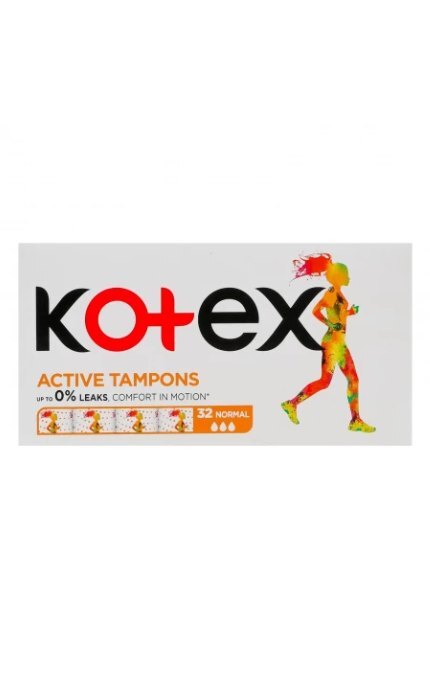 KOTEX-Тампони Kotex Active Normal 32 шт-5029053586007