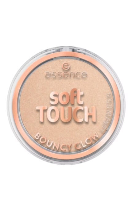 ESSENCE-Хайлайтер Essence Soft Touch Bouncy Glow 10 4 г-4059729542373