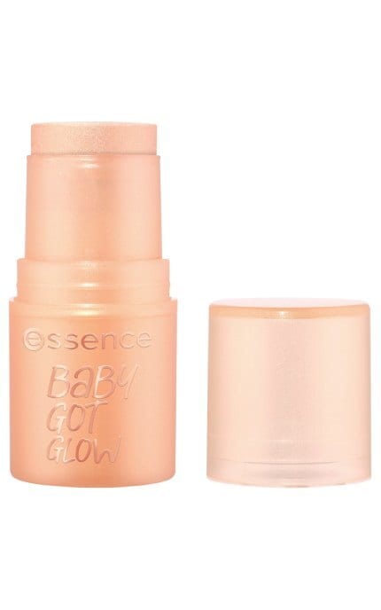 ESSENCE-Хайлайтер для лица Essence Baby Got Glow Highlighter Stick 10 Golden Aura 5.5 г-4059729542526