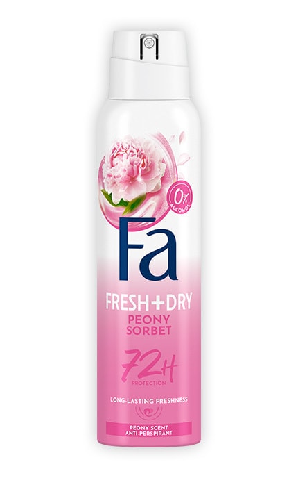 FA-Антиперспірант жіночий Fa Fresh&Dry з ароматом півонії сорбет 150 мл -9000101251166