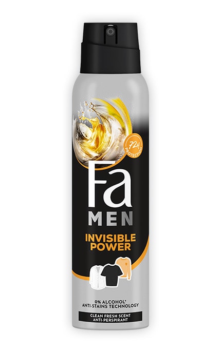 FA-Дезодорант-спрей мужской Fa Xtreme Invisible 150 мл-9000100760546