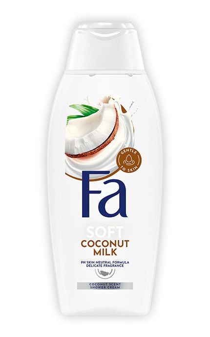 FA-Гель для душу Fa аромат вершкового кокосового молока кремовий 400 мл -9000101009576
