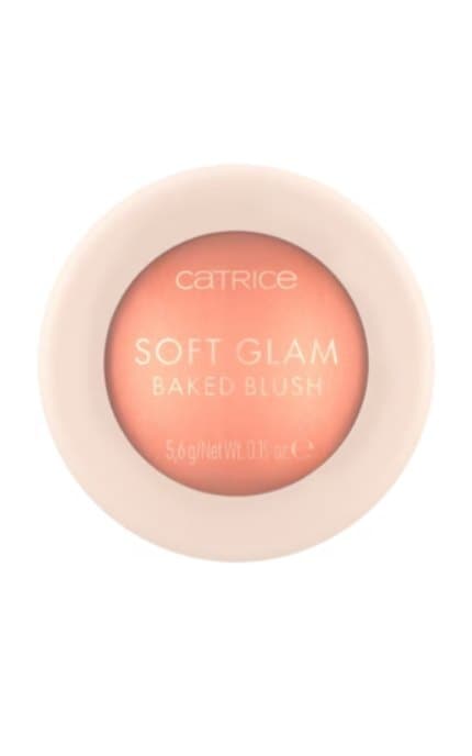 CATRICE-Румяна для лица Catrice Soft Glam Baked Blush 020 Peachy Breeze 5.6 г-4059729540959