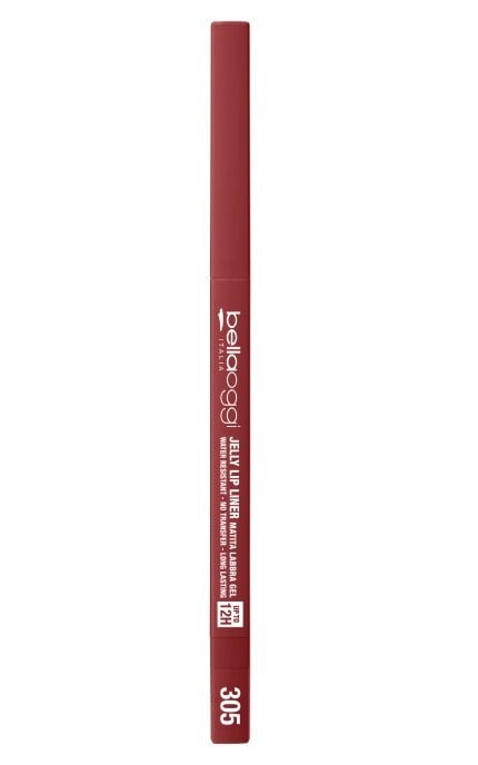 BELLAOGGI-Контурний олівець для губ Bellaoggi Jelly Lip Liner 05 водостійкий 1 шт-8028997012235