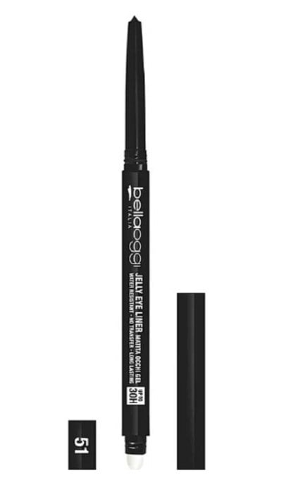 BELLAOGGI-Карандаш для глаз Bellaoggi Jelly Eye Liner гелевый 01 1 шт-8028997011207