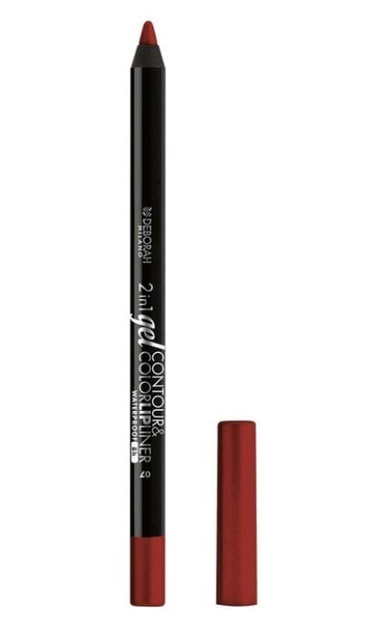 DEBORAH GROUP S.r.l-Олівець для губ Deborah 2in1 Gel Control&Color 07 True Red 1.3 г-8009518365399