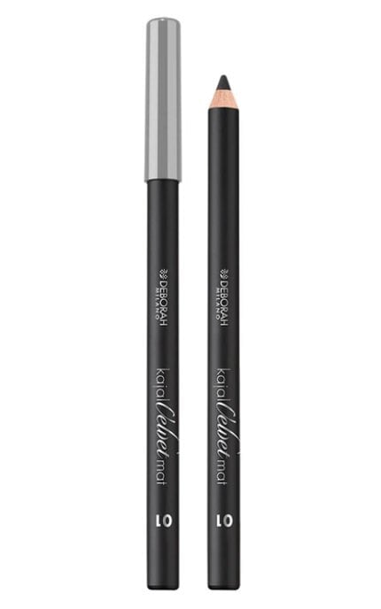 DEBORAH GROUP S.r.l-Олівець для очей Deborah Kajal Velvet Mat 01 Black 1.5 г-8009518407402