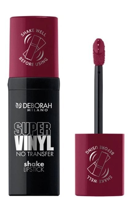 DEBORAH GROUP S.r.l-Рідка помада для губ Deborah Super Vinyl Shake 06 Winery 4 мл-8009518442281