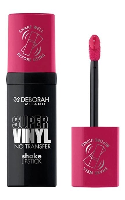 DEBORAH GROUP S.r.l-Рідка помада для губ Deborah Super Vinyl Shake 03 Cherry Pink 4 мл-8009518442229