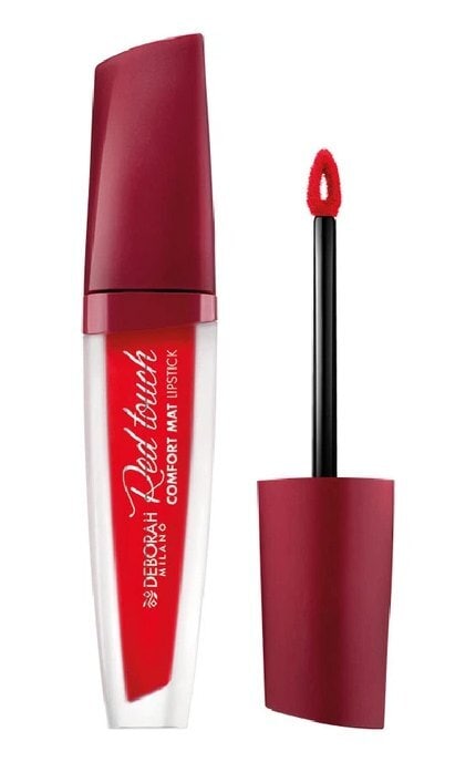 DEBORAH GROUP S.r.l-Жидкая матовая помада для губ Deborah Red Touch Comfort Mat 06 Bright Red 5 мл-8009518382372