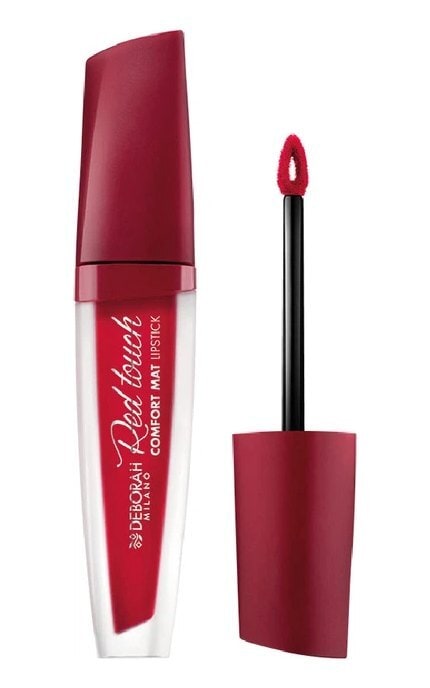 DEBORAH GROUP S.r.l-Жидкая матовая помада для губ Deborah Red Touch Comfort Mat 05 Berry Pink 5 мл-8009518382358