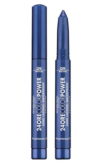 DEBORAH GROUP S.r.l-Тіні-олівець для повік Deborah 24Ore Color Power Waterproof 09 Night Blue 1.4 г-8009518023602