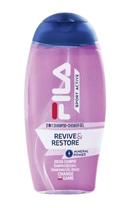 --Гель-шампунь для душу Fila Sport Active Revive & Restore 2in1 250 мл-8017331093061