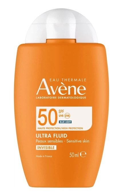 AVENE-Сонцезахисний ультра-флюїд Avene Suncare Solaire Ultra-Fluid SPF 50+ 50 мл-3282770392654