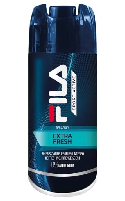 FILA-Дезодорант-спрей FILA Sport Active Extra Fresh 150 мл-8017331093535
