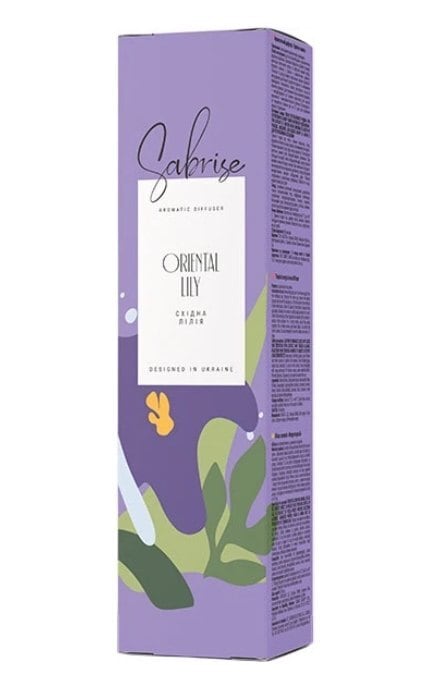 SABRISE-Ароматичний дифузор Sabrise Oriental Lily 85 мл-4820184443495