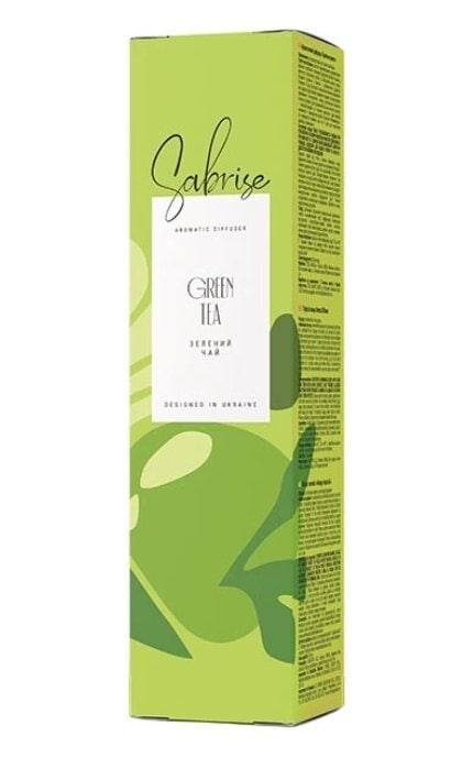 SABRISE-Ароматичний дифузор Sabrise Green Tea 85 мл-4820184443501