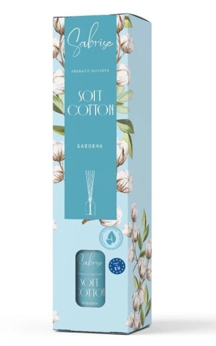 SABRISE-Аромадифузор Sabrise «Soft Cotton» 30 мл-4820184443433