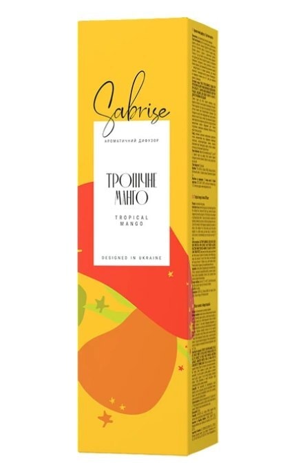 SABRISE-Ароматичний дифузор Sabrise Тропічне манго 85 мл-4820184443013