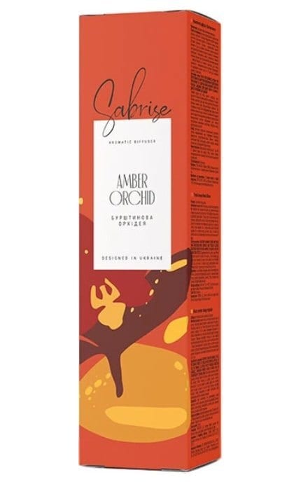SABRISE-Ароматичний дифузор Sabrise Amber Orchid 85 мл-4820184443471