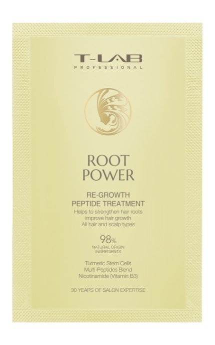 T-LAB-Кондиционер для волос T-Lab Professional Root Power Re-Growth Peptide Treatment 15 мл-5060466667051