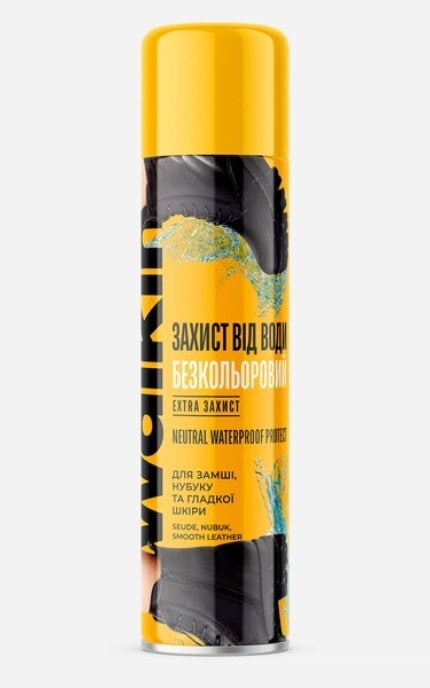 WALKIN-Засіб для захисту від води Walkin WK014 виробів з гладкої шкіри, замші, нубуку та тканини 250 мл-4820184442115