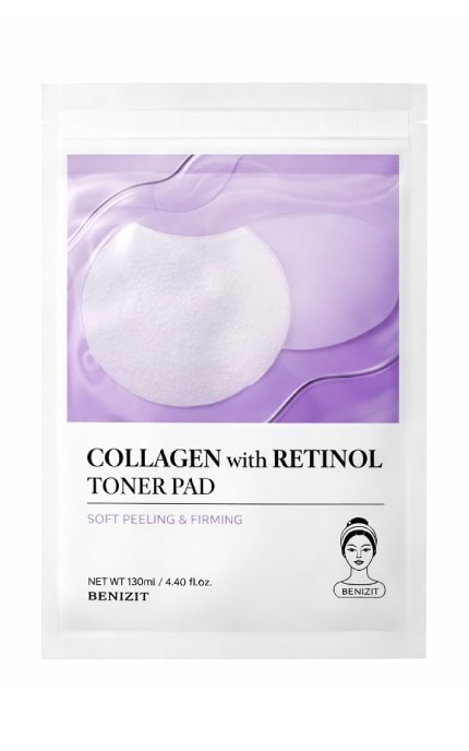 -Тонер-пады для лица SKIN627 с коллагеном и ретинолом 10 шт-8809696985118