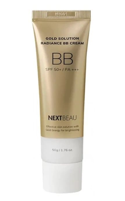 NEXTBEAU-ВВ крем Nextbeau Gold Solution Radiance Light Beige 50 г-8809696983589