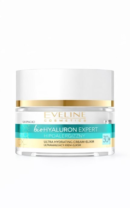 EVELINE-Ультраувлажняющий дневной и ночной крем-эликсир против первых морщин Eveline Cosmetics BioHyaluron Expert 30+ 50 мл-5903416007135