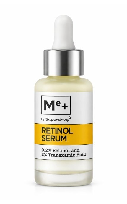 ME+-Сироватка з ретинолом та транексамовою кислотою для обличчя Superdrug Me+ 30 мл-8201416