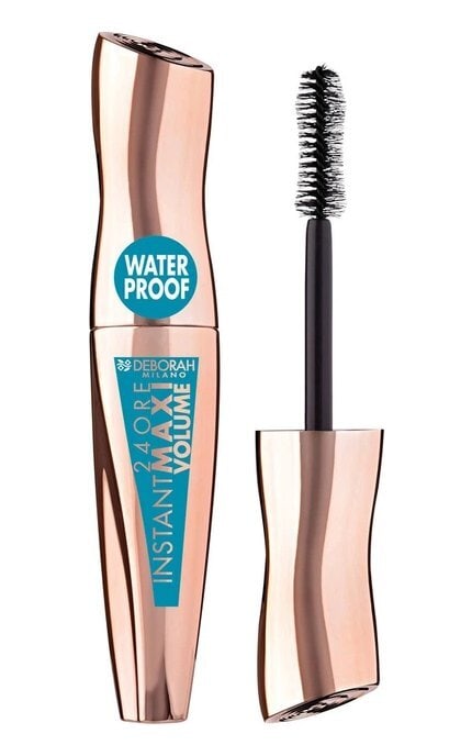 DEBORAH GROUP S.r.l-Туш для вій Deborah 24Ore Instant Maxi Volume Об'ємна Водостійка Чорна 12 мл-8009518351064