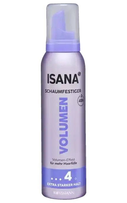 ISANA-Пенка для волос Isana Объемная фиксация 150 мл-4305615630113