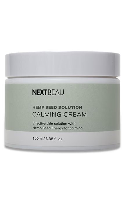NEXTBEAU-Крем для обличчя заспокійливий Nextbeau Hemp seed 100 мл-8809696981097