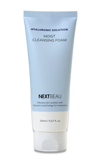 NEXTBEAU-Пінка зволожуюча для вмивання Nextbeau Hyaluronic 150 мл-8809696981035