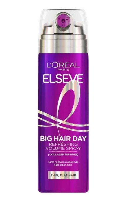 ELSEVE-Освіжаючий прикореневий спрей L'Oreal Paris Elseve Collagen Lifter для надання об'єму тонкому, позбавленому об'єму волоссю 200 мл-3600524250263
