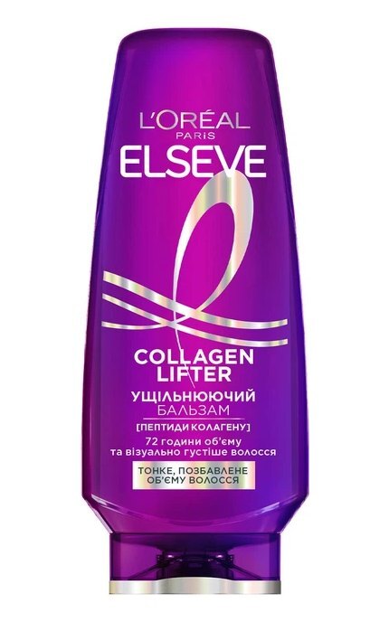 ELSEVE-Бальзам L'Oreal Paris Elseve Collagen Lifter для придания объема тонким, лишенным объема волосам 200 мл-3600524251260