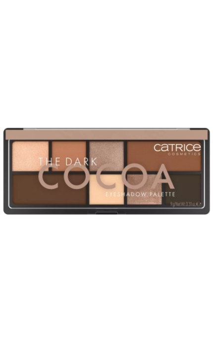 CATRICE-Палетка теней для век Catrice The Dark Cocoa Eyeshadow Palette 9 г-4059729514530