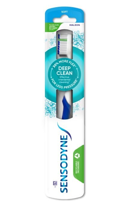 SENSODYNE-Зубная щетка Sensodyne Глубокая очистка Мягкая 1 шт-5054563257031