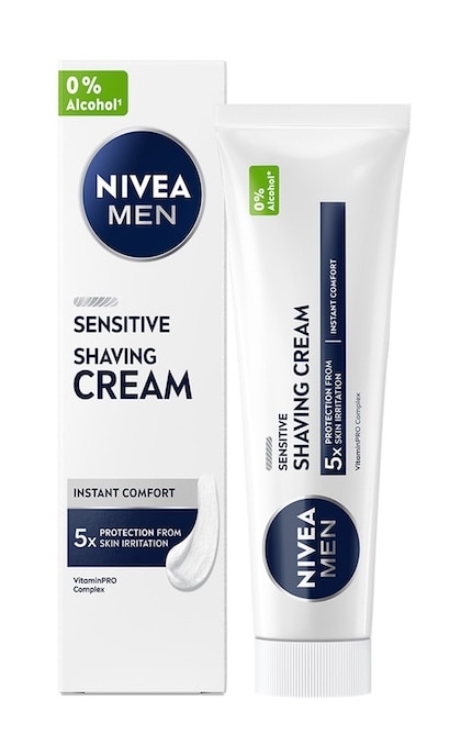 NIVEA-Крем для гоління Nivea Men для чутливої шкіри 100 мл-4005808309344